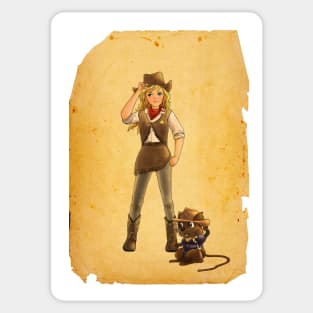 Tammy And The California Gold Rush Sticker